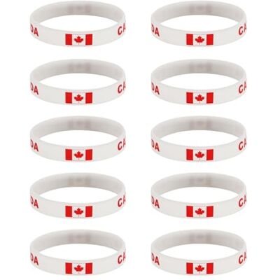 Xuancai Juego de 10 pulseras elásticas suaves para fanáticos de eventos deportivos 2026 que muestran el color del equipo internacional, ideales para colaboración de coleccionistas, pulseras de Xuancai Juego de 10 pulseras elásticas suaves para fanáticos de eventos deportivos 2026 que muestran el color del equipo internacional, ideales para colaboración de coleccionistas, pulseras de