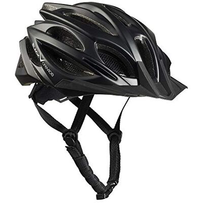 Black Crevice Casco de Bicicleta para Adultos I Casco de MTB I Casco de Bicicleta I Casco de Bicicleta Unisex I Talla Ajustable (XS/S (50-54 cm), Negro) Black Crevice Casco de Bicicleta para Adultos I Casco de MTB I Casco de Bicicleta I Casco de Bicicleta Unisex I Talla Ajustable (XS/S (50-54 cm), Negro)