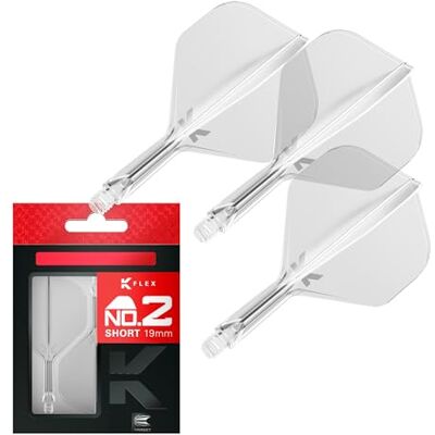 Target Darts K Flex Plumas y Cañas Integradas, No.2 Pack De 3 K-Flex No2, Kflex All In One Plumas y Cañas Moldeadas Dardos Longitudes: Corto, Intermedio y Medio Accesorios Profesionales Dardos Target Darts K Flex Plumas y Cañas Integradas, No.2 Pack De 3 K-Flex No2, Kflex All In One Plumas y Cañas Moldeadas Dardos Longitudes: Corto, Intermedio y Medio Accesorios Profesionales Dardos