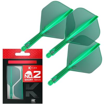 Target Darts K Flex Plumas y Cañas Integradas, No.2 Pack De 3 K-Flex No2, Kflex All In One Plumas y Cañas Moldeadas Dardos Longitudes: Corto, Intermedio y Medio Accesorios Profesionales Dardos Target Darts K Flex Plumas y Cañas Integradas, No.2 Pack De 3 K-Flex No2, Kflex All In One Plumas y Cañas Moldeadas Dardos Longitudes: Corto, Intermedio y Medio Accesorios Profesionales Dardos