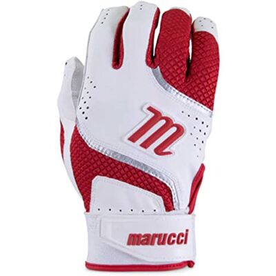 Marucci 2021 Code Guante de bateo para Adultos, Color Rojo Marucci 2021 Code Guante de bateo para Adultos, Color Rojo