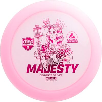 Discmania Premium Line Majesty Disc Golf Adulto Unisex, Rosa, Sencillo Discmania Premium Line Majesty Disc Golf Adulto Unisex, Rosa, Sencillo