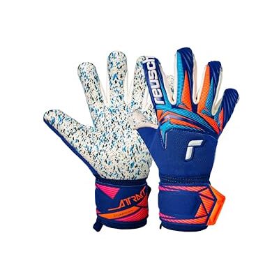 Reusch Guantes de Portero Profesionales para niños y jóvenes, excelente Agarre, Espuma Adhesiva Profesional de 4 mm, Transpirables, Entrenamiento y Juego, césped Natural y césped Artificial, tamaño 5 Reusch Guantes de Portero Profesionales para niños y jóvenes, excelente Agarre, Espuma Adhesiva Profesional de 4 mm, Transpirables, Entrenamiento y Juego, césped Natural y césped Artificial, tamaño 5