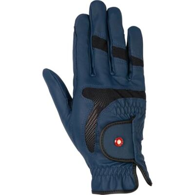 HKM Bad Company 6900 Guantes de equitación para Adulto (Talla S), Color Azul Oscuro HKM Bad Company 6900 Guantes de equitación para Adulto (Talla S), Color Azul Oscuro