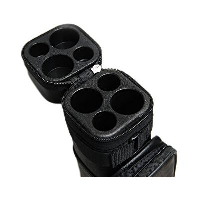 Billiard Depot Funda rígida de Transporte para Tacos de Billar de 2 x 2 (Cuadrado Negro) Billiard Depot Funda rígida de Transporte para Tacos de Billar de 2 x 2 (Cuadrado Negro)
