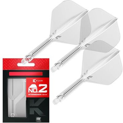 Target Darts K Flex Plumas y Cañas Integradas, No.2 Pack De 3 K-Flex No2, Kflex All In One Plumas y Cañas Moldeadas Dardos Longitudes: Corto, Intermedio y Medio Accesorios Profesionales Dardos Target Darts K Flex Plumas y Cañas Integradas, No.2 Pack De 3 K-Flex No2, Kflex All In One Plumas y Cañas Moldeadas Dardos Longitudes: Corto, Intermedio y Medio Accesorios Profesionales Dardos