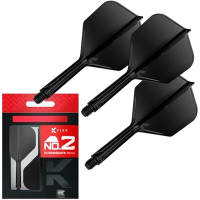 Target Darts K Flex Plumas y Cañas Integradas, No.2 Pack De 3 K-Flex No2, Kflex All In One Plumas y Cañas Moldeadas Dardos Longitudes: Corto, Intermedio y Medio Accesorios Profesionales Dardos Target Darts K Flex Plumas y Cañas Integradas, No.2 Pack De 3 K-Flex No2, Kflex All In One Plumas y Cañas Moldeadas Dardos Longitudes: Corto, Intermedio y Medio Accesorios Profesionales Dardos