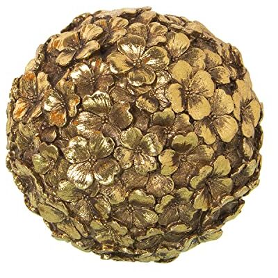 AlexandreHouse BOLA RESINA DORADA °9,5CM AlexandreHouse BOLA RESINA DORADA °9,5CM