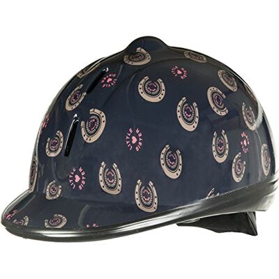 HKM Champ Casco de equitación, Unisex Adulto, 0000, Large HKM Champ Casco de equitación, Unisex Adulto, 0000, Large