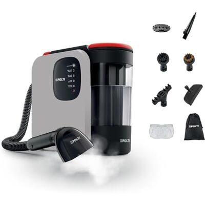 Polti StainOver SC20, Limpia Tapicerías a Vapor 4 en 1 para Eliminar Manchas, Quitamanchas con Función Vaporetto, Ideal para Quienes tienen Animales, 9 accesorios incluidos, Gris Polti StainOver SC20, Limpia Tapicerías a Vapor 4 en 1 para Eliminar Manchas, Quitamanchas con Función Vaporetto, Ideal para Quienes tienen Animales, 9 accesorios incluidos, Gris