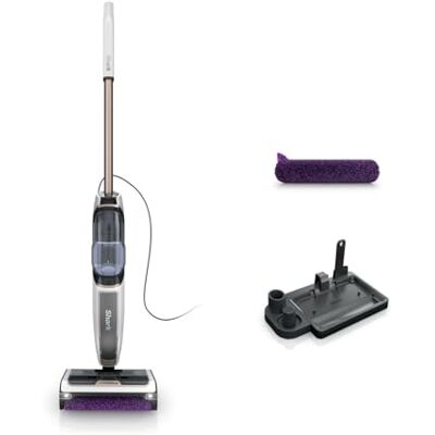 Shark SteamPickUp Mopa de Vapor 3 en 1 para Suelos Duros, 420 ml, Blanco Limpieza Libre de Químicos, Separa Residuos Húmedos y Secos, Cepillo Giratorio y Soporte, Base de Almacenamiento Shark SteamPickUp Mopa de Vapor 3 en 1 para Suelos Duros, 420 ml, Blanco Limpieza Libre de Químicos, Separa Residuos Húmedos y Secos, Cepillo Giratorio y Soporte, Base de Almacenamiento