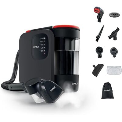 Polti StainOver Pet , Limpia Tapicerías a Vapor 4 en 1 para Eliminar Manchas, Quitamanchas con Función Vaporetto, Cepillo con Depósito para Pelos de Animales, 10 accesorios incluidos, Gris Oscuro Polti StainOver Pet , Limpia Tapicerías a Vapor 4 en 1 para Eliminar Manchas, Quitamanchas con Función Vaporetto, Cepillo con Depósito para Pelos de Animales, 10 accesorios incluidos, Gris Oscuro