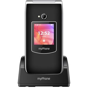 MP myPhone myPhone Rumba 2 Negro MÓVIL Senior 2G 2.4'' con Tapa CÁMARA Bluetooth SOS MP myPhone myPhone Rumba 2 Negro MÓVIL Senior 2G 2.4'' con Tapa CÁMARA Bluetooth SOS