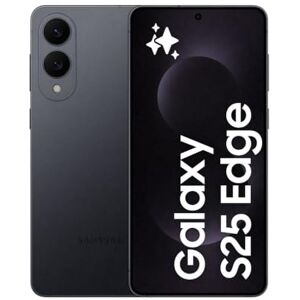Samsung Galaxy S25 Edge 512GB Teléfono Móvil Fino con IA, Galaxy AI, 12GB RAM, Cámara 200MP, Batería Larga Duración, Garantía del Fabricante 3 Años + 1 Extra, Titanio Negro Intenso (Versión Española) Samsung Galaxy S25 Edge 512GB Teléfono Móvil Fino con IA, Galaxy AI, 12GB RAM, Cámara 200MP, Batería Larga Duración, Garantía del Fabricante 3 Años + 1 Extra, Titanio Negro Intenso (Versión Española)