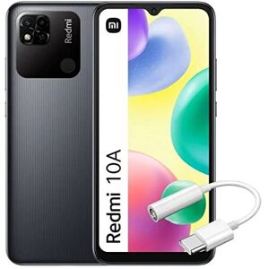 Xiaomi Redmi 10A 3/64GB Gris Libre + Cable USB-C a Jack Xiaomi Redmi 10A 3/64GB Gris Libre + Cable USB-C a Jack