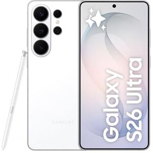 Samsung Galaxy S26 Ultra, 1TB, Smartphone con Galaxy AI, Cámara 200MP, 16GB RAM, Batería 5000mAh, Garantía del Fabricante 3 Años+1 Año Extra, Color Blanco (Versión Española) Samsung Galaxy S26 Ultra, 1TB, Smartphone con Galaxy AI, Cámara 200MP, 16GB RAM, Batería 5000mAh, Garantía del Fabricante 3 Años+1 Año Extra, Color Blanco (Versión Española)