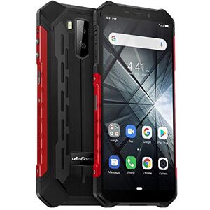 Ulefone teléfono moviles Resistentes(2019), Ulefone Armor X3 con Modo Submarino, Android 9.0 5.5 ”IP68 Impermeable móvil Trabajo, Dual SIM, 2GB + 32GB, 5000mAh Batería, Desbloqueo Facial GPS Rojo