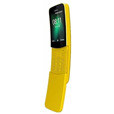 Nokia 8110 Mobilephone de 2.45" (Memoria de 4 GB, cámara de 2 MP), Color Amarillo Nokia 8110 Mobilephone de 2.45" (Memoria de 4 GB, cámara de 2 MP), Color Amarillo