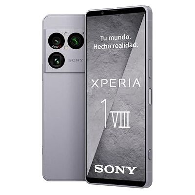 Sony Xperia 1 VIII Pantalla OLED HDR FHD+ de 6,5" 19,5:9 120Hz, Triple cámara con Nuevo teleobjetivo, Xperia AI, Batería 2 días, Audio 3,5 mm, Dual SIM, Plata Iolita Sony Xperia 1 VIII Pantalla OLED HDR FHD+ de 6,5" 19,5:9 120Hz, Triple cámara con Nuevo teleobjetivo, Xperia AI, Batería 2 días, Audio 3,5 mm, Dual SIM, Plata Iolita