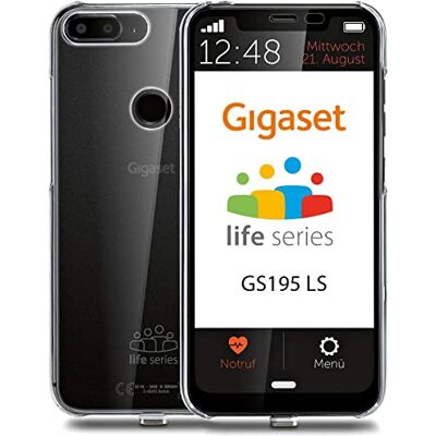 Siemens GS195LS Teléfono móvil para personas mayores Fácil de usar- Pantalla de inicio personalizable Función de llamada de emergencia Libre -Pantalla con textos y números extragrandes Negro Siemens GS195LS Teléfono móvil para personas mayores Fácil de usar- Pantalla de inicio personalizable Función de llamada de emergencia Libre -Pantalla con textos y números extragrandes Negro