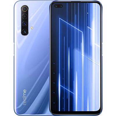 realme X50 5G Smartphone de 128 GB, 6 GB de RAM, SIM doble, plata hielo realme X50 5G Smartphone de 128 GB, 6 GB de RAM, SIM doble, plata hielo