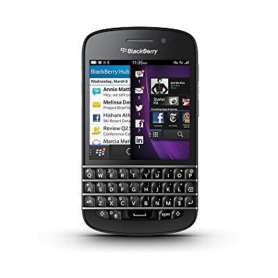 Blackberry Q10 PRD-53409-001 Móvil libre (pantalla de 3,1", cámara 8 Mp, 16 GB, 2 GB de RAM), negro Blackberry Q10 PRD-53409-001 Móvil libre (pantalla de 3,1", cámara 8 Mp, 16 GB, 2 GB de RAM), negro