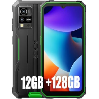 Blackview BV4800 Pro 12Go+128Go Telephone Portable Incassable 2024, Android 14 Téléphone Débloqué, 5180mAh, 13MP+5MP, 6.56" HD+ Smartphone Incassable Etanche, Dual 4G LTE,GPS,NFC,OTG,FM, Vert Blackview BV4800 Pro 12Go+128Go Telephone Portable Incassable 2024, Android 14 Téléphone Débloqué, 5180mAh, 13MP+5MP, 6.56" HD+ Smartphone Incassable Etanche, Dual 4G LTE,GPS,NFC,OTG,FM, Vert