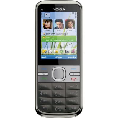Microsoft Nokia C5 Móvil libre (50 MB de capacidad) color gris Microsoft Nokia C5 Móvil libre (50 MB de capacidad) color gris