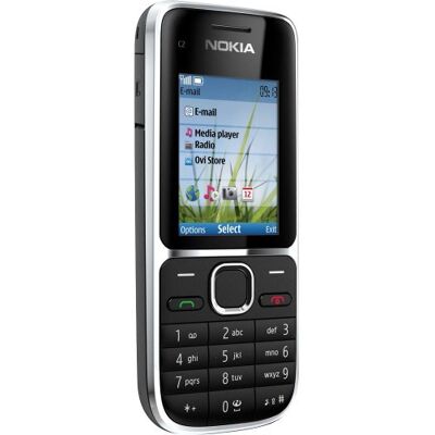 Nokia C2-01 Negro Smartphone (5,08 cm (2"), 320 x 240 Pixeles, TFT, 16 GB, 75 MB, 4x) Nokia C2-01 Negro Smartphone (5,08 cm (2"), 320 x 240 Pixeles, TFT, 16 GB, 75 MB, 4x)