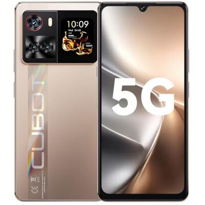 Cubot X100 5G Smartphone 6.88" HD+ 120Hz, 16GB RAM (8GB+8GB Ext.), 256GB ROM, Cámara 64MP, Android 15, Dimensity 7025, Dorado Cubot X100 5G Smartphone 6.88" HD+ 120Hz, 16GB RAM (8GB+8GB Ext.), 256GB ROM, Cámara 64MP, Android 15, Dimensity 7025, Dorado