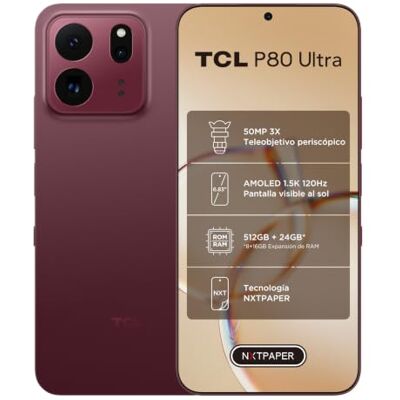 TCL P80 Ultra NXTPAPER (8+512GB) Burgundy TCL P80 Ultra NXTPAPER (8+512GB) Burgundy
