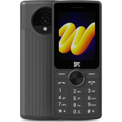 SPC Wild Cool Teléfono Básico 4G para Desconexión Digital y Primera Conexión Sin Apps ni Redes Sociales, Radio FM, Cámara y Bluetooth Pantalla 2,4” y Entrada para Auriculares – Negro SPC Wild Cool Teléfono Básico 4G para Desconexión Digital y Primera Conexión Sin Apps ni Redes Sociales, Radio FM, Cámara y Bluetooth Pantalla 2,4” y Entrada para Auriculares – Negro