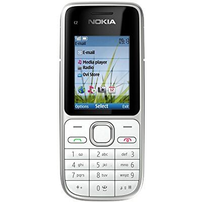 Microsoft Nokia C2-01 Móvil libre (pantalla de 2" 320 x 240, cámara 3 Mp, 75 MB de capacidad, S.O. Symbian) color plata (importado) Microsoft Nokia C2-01 Móvil libre (pantalla de 2" 320 x 240, cámara 3 Mp, 75 MB de capacidad, S.O. Symbian) color plata (importado)
