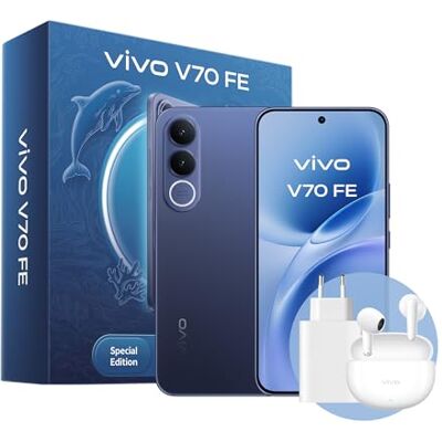 vivo V70 FE 5G 8+256GB Cámara 200MP OIS Pantalla 1,5K 7000mAh IP68 IP69 vivo V70 FE 5G 8+256GB Cámara 200MP OIS Pantalla 1,5K 7000mAh IP68 IP69