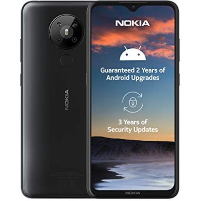 Nokia 5.3 Smartphone with 4 GB RAM and 64 GB Storage (Dual Sim) UK Charcoal Nokia 5.3 Smartphone with 4 GB RAM and 64 GB Storage (Dual Sim) UK Charcoal