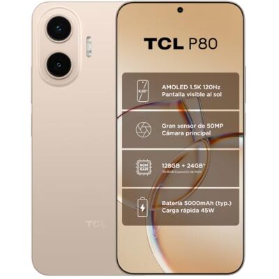 TCL P80 (8+128GB) Sunlit Gold TCL P80 (8+128GB) Sunlit Gold