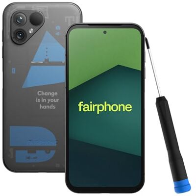 FAIRPHONE 5 5G, Dual, 256GB 8GB RAM, Transparent FAIRPHONE 5 5G, Dual, 256GB 8GB RAM, Transparent