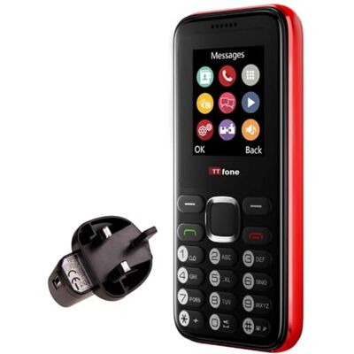 TTfone TT150 Teléfono móvil básico desbloqueado del Reino Unido sin SIM con Bluetooth, batería de larga duración, doble SIM con cámara y juegos, fácil de usar, duradero y ligero, paga sobre la TTfone TT150 Teléfono móvil básico desbloqueado del Reino Unido sin SIM con Bluetooth, batería de larga duración, doble SIM con cámara y juegos, fácil de usar, duradero y ligero, paga sobre la