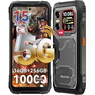 Blackview XPLORE X1 5G Movil Irrompible, 6.78"+ 120Hz, 2.4K Display, 108MP+50MP+20MP AI Movil Indestructible, 36GB+256GB/2TB TF Movil Irrompible, 10000mAh, IP69K/OTG/Fingerprint/Gemini AI/Glove Mode Blackview XPLORE X1 5G Movil Irrompible, 6.78"+ 120Hz, 2.4K Display, 108MP+50MP+20MP AI Movil Indestructible, 36GB+256GB/2TB TF Movil Irrompible, 10000mAh, IP69K/OTG/Fingerprint/Gemini AI/Glove Mode