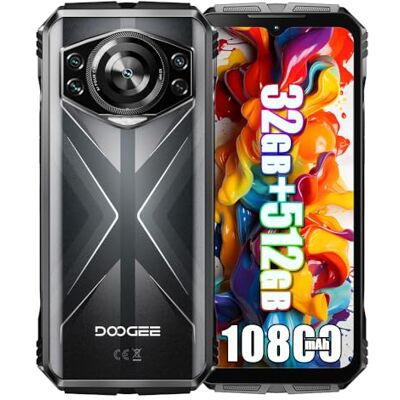 Doogee S118 Plus Móviles 4G Libres, 10800 mAh, Helio G100 32GB + 512GB, 6.58" FHD+, 50 MP + (12 MP Night Vision) + 32 MP Smartphones Libres, Android 14, NFC Negro Doogee S118 Plus Móviles 4G Libres, 10800 mAh, Helio G100 32GB + 512GB, 6.58" FHD+, 50 MP + (12 MP Night Vision) + 32 MP Smartphones Libres, Android 14, NFC Negro