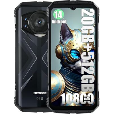 Doogee S118 4G Móviles, Helio G99 Octa Core, 20 GB + 512 GB, 10800 mAh / 33 W Teléfono, Rugged Smartphones Libres, 50 MP (Infrarossi 8 MP) + 32 MP, 6.58'' FHD+ Rojo Doogee S118 4G Móviles, Helio G99 Octa Core, 20 GB + 512 GB, 10800 mAh / 33 W Teléfono, Rugged Smartphones Libres, 50 MP (Infrarossi 8 MP) + 32 MP, 6.58'' FHD+ Rojo