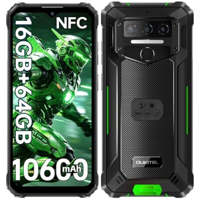 Oukitel WP23S Movil Resistente 16GB+64GB 10600mAh Smartphone Android 15 NFC Oukitel WP23S Movil Resistente 16GB+64GB 10600mAh Smartphone Android 15 NFC
