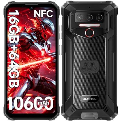 Oukitel WP23S Móvil Rugerizado 16GB+64GB 10600mAh Smartphone Android 15 NFC Oukitel WP23S Móvil Rugerizado 16GB+64GB 10600mAh Smartphone Android 15 NFC