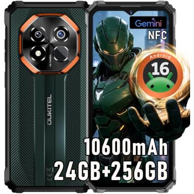 Oukitel G7 Móvil Resistente Android 16, 24GB RAM+256GB ROM/TF 1TB, Verde Oukitel G7 Móvil Resistente Android 16, 24GB RAM+256GB ROM/TF 1TB, Verde