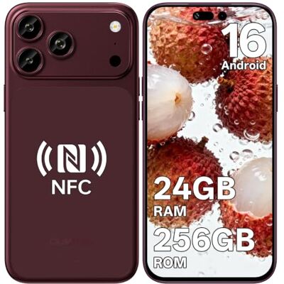 Oukitel C17 Plus Teléfono Móvil Android 16, 6.9" 120Hz, 24GB+256GB/1TB Rojo Cámara AI 64MP Telefonos Moviles Libres, Batería 5000mAh/18W Movil, 4G Dual SIM Smartphone, NFC, Face ID, Fingerprint, GPS Oukitel C17 Plus Teléfono Móvil Android 16, 6.9" 120Hz, 24GB+256GB/1TB Rojo Cámara AI 64MP Telefonos Moviles Libres, Batería 5000mAh/18W Movil, 4G Dual SIM Smartphone, NFC, Face ID, Fingerprint, GPS