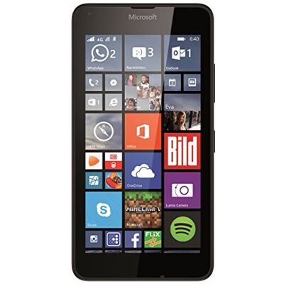 Microsoft Lumia 640 LTE Smartphone libre Windows Phone (pantalla 5", 8 GB, Quad-Core 1.2 GHz, 1 GB RAM, 4G), negro Microsoft Lumia 640 LTE Smartphone libre Windows Phone (pantalla 5", 8 GB, Quad-Core 1.2 GHz, 1 GB RAM, 4G), negro