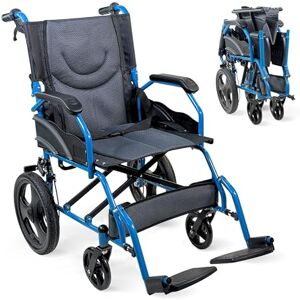 Mobiclinic ®, Silla de Ruedas Plegable, de Tránsito, Respaldo Abatible, Reposapiés Abatibles, Doble Sistema de Frenado, Acero Reforzado, Hasta 100 kg, Ligera y Compacta, Faraón Mobiclinic ®, Silla de Ruedas Plegable, de Tránsito, Respaldo Abatible, Reposapiés Abatibles, Doble Sistema de Frenado, Acero Reforzado, Hasta 100 kg, Ligera y Compacta, Faraón