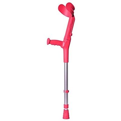 Forta Bastón inglés muleta BCR-N infantil de aluminio, doble regulación coral Forta Bastón inglés muleta BCR-N infantil de aluminio, doble regulación coral