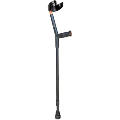 GIMA Muleta con doble ajuste, con brazo abierto, cómodo, estructura de aleación de aluminio ligera, GIMA Muleta con doble ajuste, con brazo abierto, cómodo, estructura de aleación de aluminio ligera,