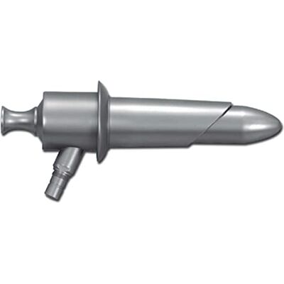 GIMA Anoscopio F.O. diámetro 25 x 70 mm, con obturador, conector Wo GIMA Anoscopio F.O. diámetro 25 x 70 mm, con obturador, conector Wo